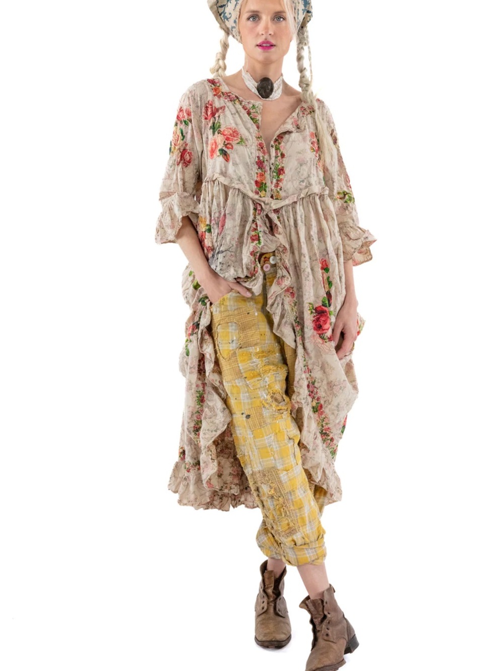 Magnolia Pearl Floral Natalia Dress 893-Cupcake